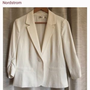 White blazer